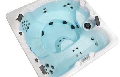 Our exclusive filtration system takes the work out of maintaining your hot tub for clean clear water.