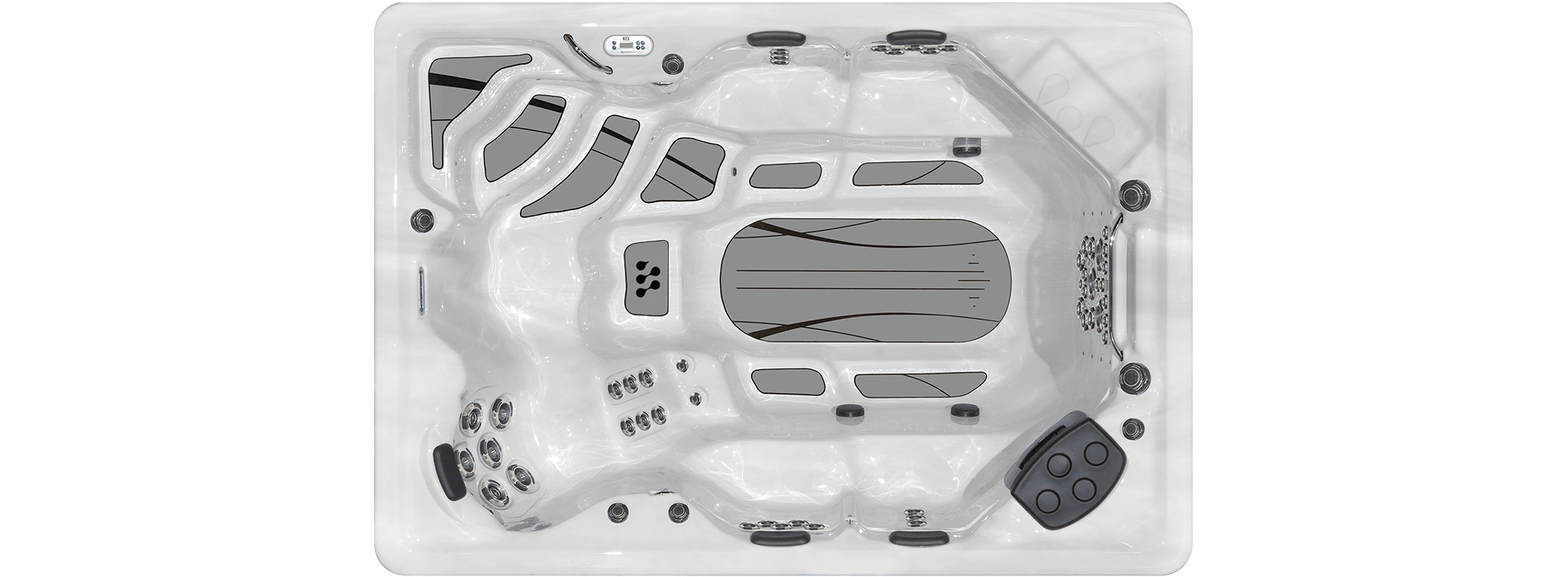 H2X Fitness Swim Spas Therapool D