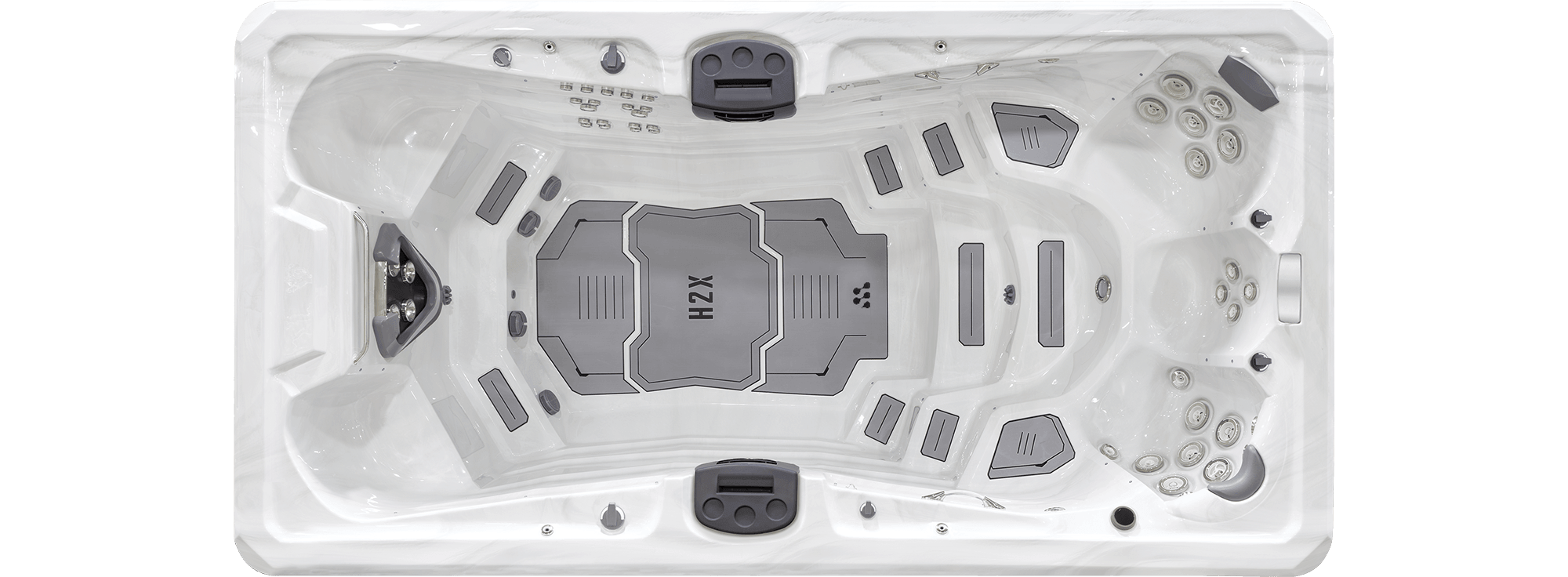 H2X Fitness Swim Spas Trainer 15D